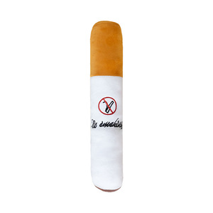 <b>Plush</b> Realistic Cigarette Dog Toy Interactive Chew Pet Toy For Self-Entertainment Medium Size - Product Image 1