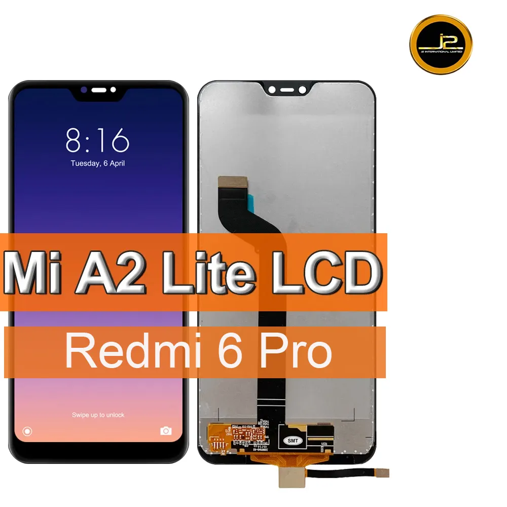 Mobile Phone LCD For Xiaomi Mi A2 Lite/Redmi 6 Pro Display Touch Screen Digitizer poco phone LCD Ecran LCD