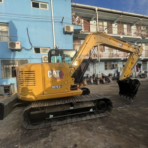 Excavatrice sur chenilles hydraulique Caterpillar 307E2 d'occasion, 90% NEUVE, d'origine Japon, 0,8 tonne, pompe de boîte de vitesses, pour construction/agriculture - Product Image 3