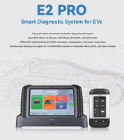 Sistema de Diagnóstico Inteligente XTOOL E2 PRO EV para Vehículos Eléctricos, Lee el SOC (Estado de Carga), el SOH (Estado de Salud) y los Códigos de Error