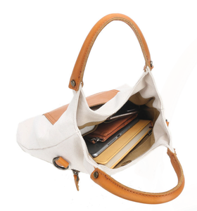 Customized casual canvas <b>bag</b> for high school girls, shoulder <b>bag</b>, hand-held <b>cloth</b> <b>bag</b>, women's shopping <b>bag</b> - Product Image 4