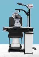 Équipement combiné d'optométrie intégré pour les nouveaux magasins d'optique Unité de table ophtalmique Réfractomètre automatique Phoropter Chart Projector