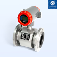 Medidor de Flujo Electromagnético de Grado Industrial, Precisión +/-0.5%, Conexión de Brida de Acero al Carbono, Opción OEM, Marca Chen Shuo