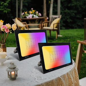 Faro LED RGB Wireless 2.4G con Controllo Remoto via App, 30W, per <span class=keywords><strong>Esterni</strong></span>, Antideflagrante IP66, Angolo di <span class=keywords><strong>Illuminazione</strong></span> 120°, Alta Resa Cromatica (CRI) - Product Image 2