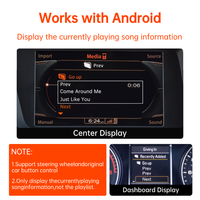 Adaptateur Bluetooth GITANK AptX HD pour interface musicale MMI 3G AMI, compatible avec les commandes au volant, Symphony Concert