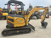 Nouvelle pelle sur chenilles Xe26u de 2,8 tonnes pour travaux de jardinage, avec moteur D1105, certifiée EPA CE