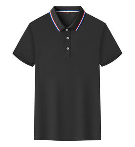 Custom Embroidered Printed Design Plain 220 Grams Cotton Polyester Polo Shirt Blank Short Sleeve Men Womens Golf Polo T Shirts - Product Image 3