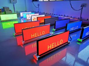 960 mét * 320 mét taxi TOP LED hiển thị ngoài trời xe Roof p2.5 Màn hình quảng cáo LED video quảng cáo - Product Image 4