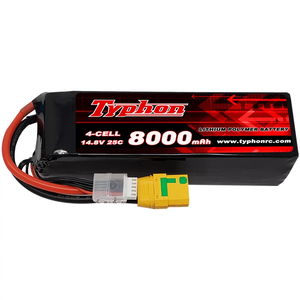 Аккумулятор <span class=keywords><strong>LiPo</strong></span> TYPHON 7.4В 11.1В 14.8В 22.2В 2S 3S 4S 6S для радиоуправляемых моделей, 8000 мАч, на заказ - Product Image 1