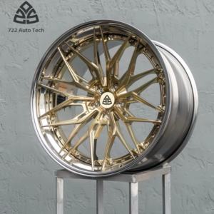 722 Jantes de voiture forgées de voiture de tourisme automatique <span class=keywords><strong>16</strong></span> 17 18 19 20 pouces PCD 5*112/114.3/120 Jantes de roue forgées polies en deux pièces - Product Image 5