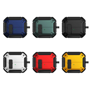 A prueba de golpes hebilla de bloqueo completo Anti caída protectora PC armadura dura <span class=keywords><strong>Funda</strong></span> para Samsung <span class=keywords><strong>Galaxy</strong></span> <span class=keywords><strong>Buds</strong></span> 3 3 Pro <span class=keywords><strong>Funda</strong></span> - Product Image 1