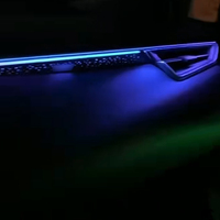 Lampe d'ambiance intérieure TMPRO pour Toyota Corolla Cross/Frontlander 2022-2025, accessoires décoratifs LED 64 couleurs