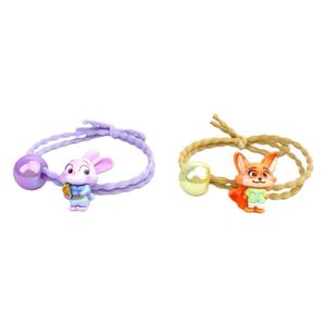 Nuovi Elastici per Capelli a Tema Animali Cartoon, Graziosi Accessori per Capelli con Volpe, Coniglio e <span class=keywords><strong>Capra</strong></span> per Bambini - Product Image 5