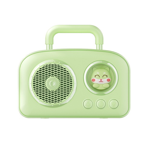 Custom Small Wireless Bluetooth Speaker 2024 Portable Cute Stylish Mini Speaker with Night Light for Kids Cheap Promotional Gift