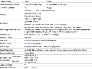 Giá tính toán quy mô với máy in nhãn in hóa đơn nhiệt Rongta rls1000c/1100c - Product Image 5