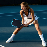 Raquette de pickleball Joysent Factory OEM 2026 nouvelle technologie, noyau de propulsion en fibre de carbone Kevlar bleu-noir 16 mm Gen3