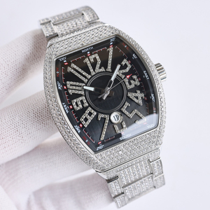 <b>Compass</b> Function Cask-shaped Hip-Hop <b>Watch</b> High Quality Pointer Simple Luxurious Style Date Model Fashionable Trendy Unisex - Product Image 1