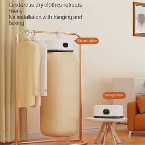 Điện Nhựa Nhỏ Tự Động Xách Tay Có Thể Gập Lại Class A Năng Lượng Hiệu Quả Quần Áo Khô Máy Hộ Gia Đình Du Lịch Móc Áo - Product Image 2