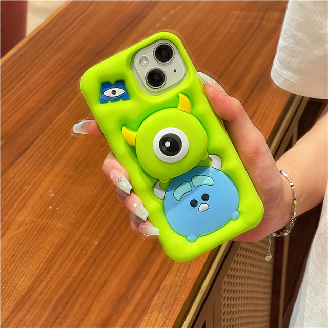 Shockproof Fashion Cartoon Cute Mike for Apple Iphone 12 13 Pro Max Cases Wholesale Silicone Full Cover for Iphone 15 16 Pro Max
