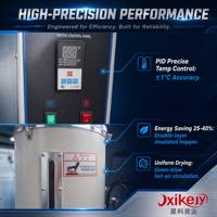 Trituradora de Plástico PP/PE Automática de Cuatro Ejes, Ahorradora de Energía, Motor de 220V, Moldeo por Inyección, Funcionamiento Silencioso, Diseño Libre de Polvo