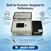 Capteur de pression ultrasonique pour la mesure du niveau d'eau, enregistreur de télémétrie, portée de la unité principale 15 m pour la gestion des zones côtières