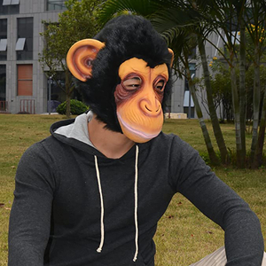 <span class=keywords><strong>Masque</strong></span> de <span class=keywords><strong>singe</strong></span> en <span class=keywords><strong>latex</strong></span> en gros d'usine, <span class=keywords><strong>masque</strong></span> de tête d'animal, costume d'Halloween, nouveauté, cosplay, <span class=keywords><strong>masque</strong></span> d'animal gorille - Product Image 6