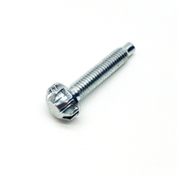 Vis à tête fraisée LeGood personnalisées en acier au carbone M5, plaquées zinc, classe 4, filetage standard, système de mesure métrique
