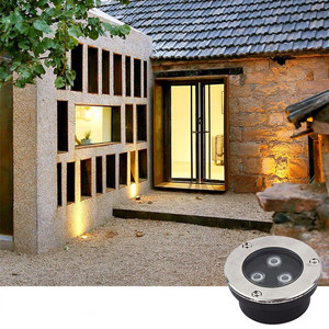 Lumière Souterraine Fine et Étanche, Projecteur Encastré pour Escalier, Projecteur de Sol pour Place Publique, Lumière d'Angle à Profil Bas - Product Image 2
