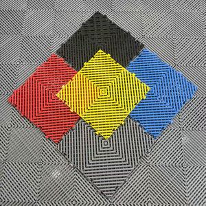 Прочные многоцветные пластиковые блокирующие решетки для легкой установки современный дизайн для автомоек в гараже и спортзале - Product Image 2