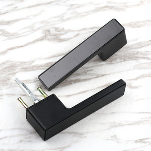 ידית נעילה אקולוגית איטלקית שקטה עם מפתח חירום מוסתר מפתח פרטיות דלת פנימית מינימליסטית דלת מנעול לדלתות עץ - Product Image 5