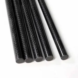 3k solide carbon fiber rod, pultrudierte carbon stangen/polen/sticks
