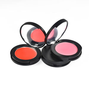 Gros Pigment Visage Beauté Maquillaje Rose Poudre Blush Couleur Unique Marque Privée Crème Blush Sur Palette - Product Image 4