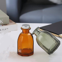 Bouteille diffuseur d'arômes en verre dégradé ambre-vert vide pour bâtonnets parfumés, 60 ml, 150 ml – Grande Vente