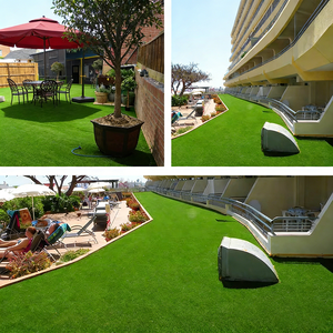 Césped Artificial para Campos <span class=keywords><strong>de</strong></span> Fútbol <span class=keywords><strong>de</strong></span> 30 mm <span class=keywords><strong>de</strong></span> Altura, Césped Artificial para Patios Escolares, Campos Deportivos, Plantas Verdes Simuladas <span class=keywords><strong>de</strong></span> Plástico, Césped Artificial - Product Image 2