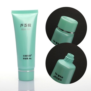 Tubes cosmétiques en plastique personnalisés de 40 ml pour gel d'aloe vera, vente en gros - Product Image 1