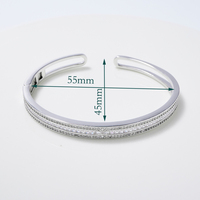 Grande Vente 011122 : Ensemble de Bijoux Tendance Plaqué Or 18 carats pour Femme, Idéal Mariage, avec Zircon Cubique – Magnifique Bracelet Jonc et Bagues Assorties