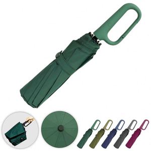 Contemporary Limited - Time Offer Folding Umbrella Fully-Automatic UV Protection Umbrella with Bag <b>Hook</b> - Product Image 4