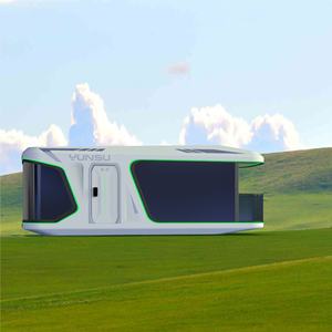 Meilleure vente moderne Space Capsule House Mur extérieur en verre trempé Option rentable pour l'<span class=keywords><strong>achat</strong></span> en gros dans les centres de villégiature - Product Image 5