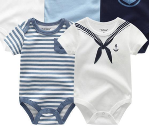Katoenen Gebreide <span class=keywords><strong>Baby</strong></span> Romper <span class=keywords><strong>Baby</strong></span> <span class=keywords><strong>Bodysuits</strong></span> Romper Voor Pasgeboren - Product Image 4