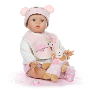 New Design Movable <strong>Eyes</strong> <strong>Blinking</strong> Baby Cute Simulation Reborn Baby <strong>Doll</strong> with Clothes - Product Image 4