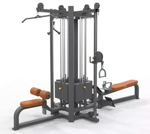 Équipement de musculation professionnel de haute qualité pour salle de sport, machine multifonctionnelle à 5 stations à charges guidées - Product Image 6