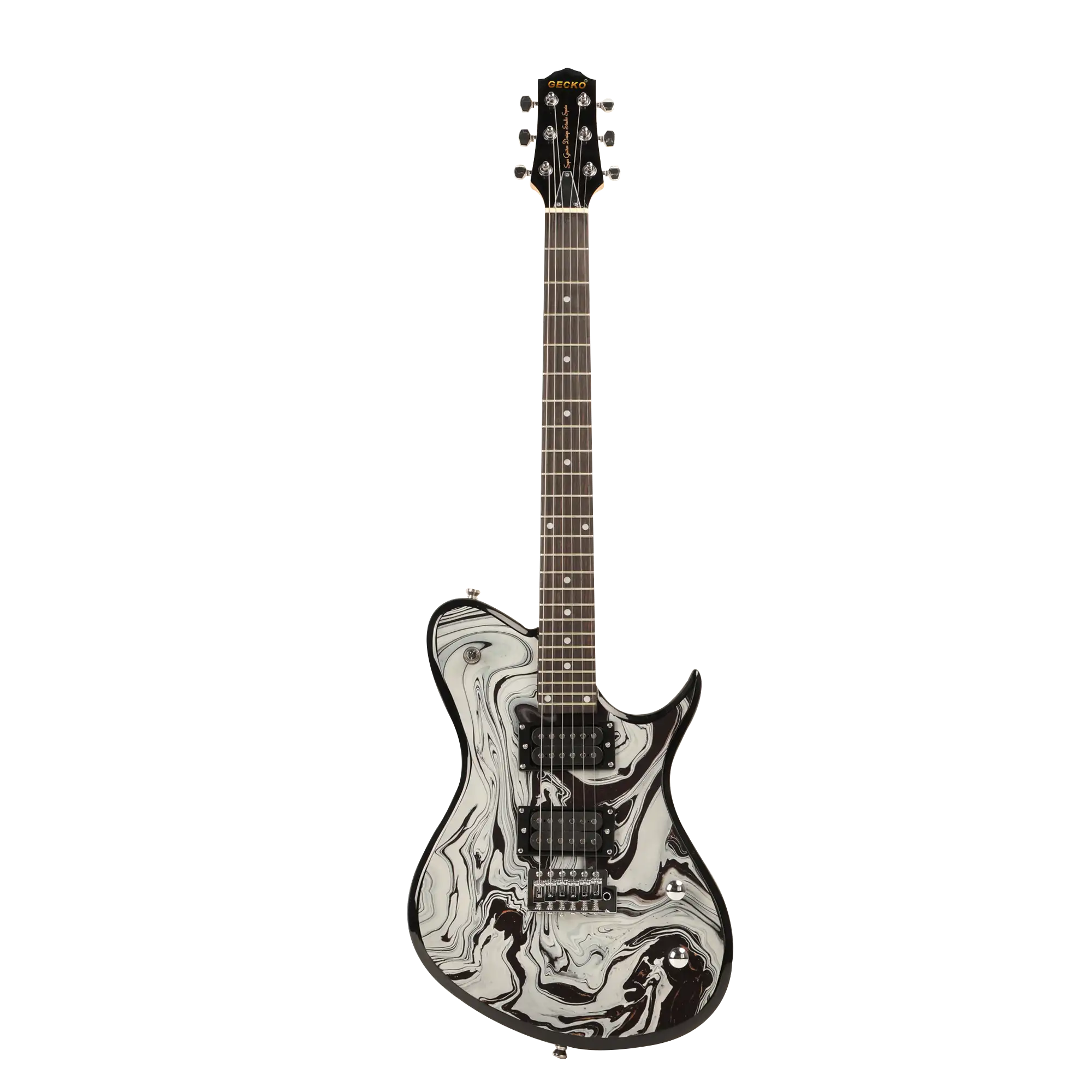 Popüler eğilim akçaağaç Metal doku serin görünüm vücut bas gitar