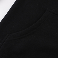 Offre Spéciale pour hommes 100% laine mérinos mode pull décontracté sweat à capuche noir imprimé OEM ODM