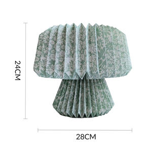 Lampe de table LED moderne en papier lampe pliante en gros alimentée par CA décoration intérieure pour <span class=keywords><strong>Amazon</strong></span> éclairage de bureau lampes de chambre à coucher - Product Image 3