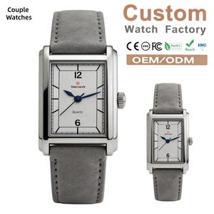 OEM ODM นาฬิกาข้อมือทรงสี่เหลี่ยมขนาด 34 มม. ตัวเรือนสแตนเลสสตีล 316L  แบบมินิมอลสำหรับทุกเพศ  นาฬิกาควอตซ์ทรงสี่เหลี่ยมผืนผ้าสำหรับผู้ชาย ดีไซน์หรูหราสำหรับนักธุรกิจ  รับทำโลโก้ตามสั่ง - Product Image 1