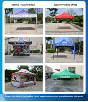 Aluminium-Rahmen Maßgefertigtes 10x10 Wasserdichtes Tragbares Messezelt Outdoor-Werbung Pavillon Tischdecke Ausstellung Event Sport