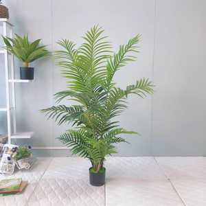 Palmera Artificial de Madagascar <span class=keywords><strong>Dypsis</strong></span> Lutescens, Material de PU en Macetas para Decoración del Hogar, Plantas de Interior Resistentes a los Rayos UV y Ecológicas - Product Image 2