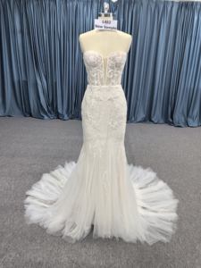 Abito da Sposa di Lusso Stile Sirena per Donne, Abito da Damigella, <span class=keywords><strong>Vestito</strong></span> Nuziale, Robe De Mariée, Lehenga Choli, Vestido De Novia Noiva - Product Image 3