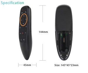 G10S Air Mouse <span class=keywords><strong>Remote</strong></span> Control Suara 2.4G Nirkabel Giroskop IR Belajar untuk H96 MAX X88 PRO Android TV Box Smart TV <span class=keywords><strong>Laptop</strong></span> - Product Image 5