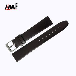 Brand Designer Bulk Order Coffee Stylishly Designed 20Mm Leather Super Soft 2 Pieces Leather <b>Straps</b> for Wrist <b>Watch</b> - Product Image 2